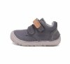 Półbuty D.D.STEP BAREFOOT S073-51761M DARK GREY na rzepy